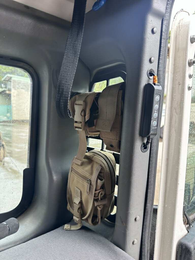 Quarter Glass MOLLE Panel