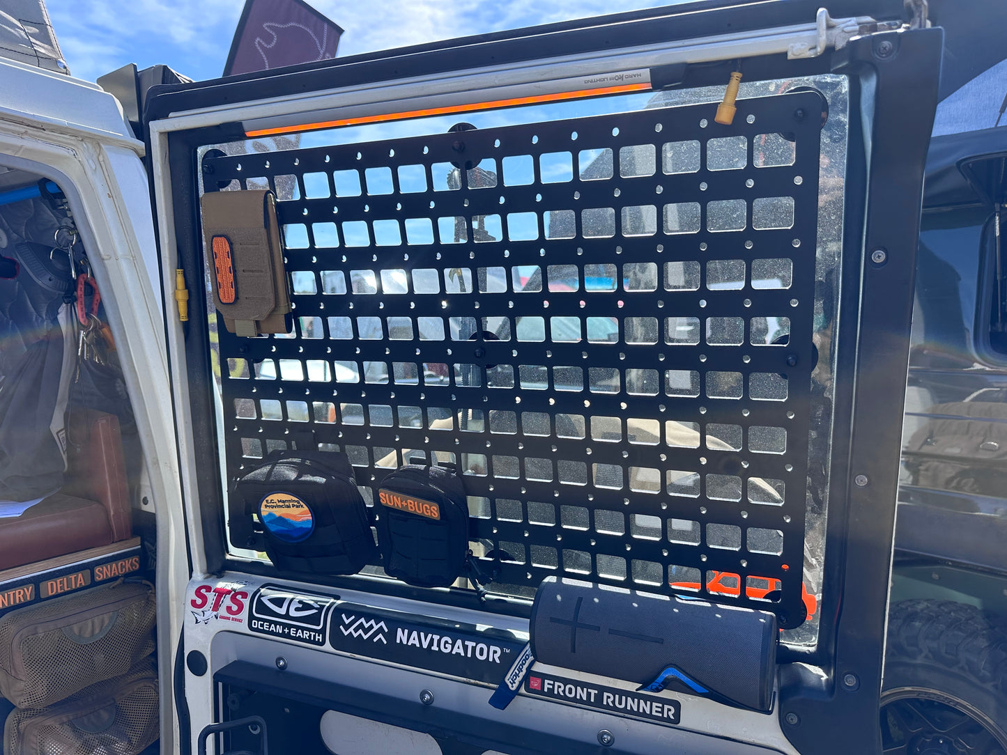 Troopy Barn Door Molle Panel