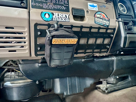 Land Cruiser 70 Series Glove Box MOLLE Panel